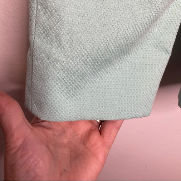 Anne‎ Klein Blazer Light Green Spring Summer Boho Fairy core Size Stretch 8 - Picture 8 of 12